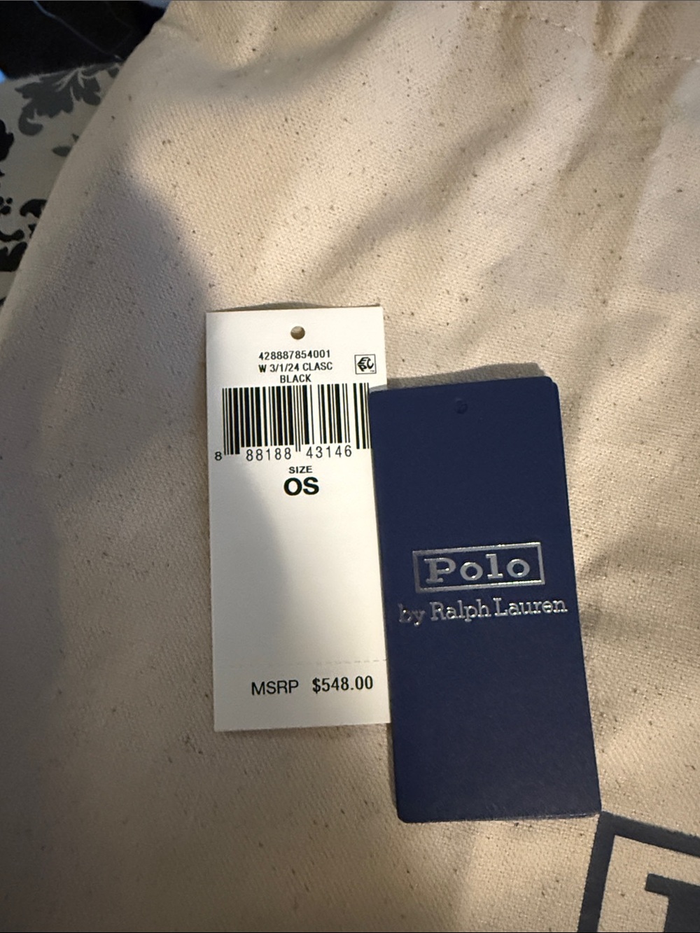Polo Small Saddle bag Black - Picture 2 of 8